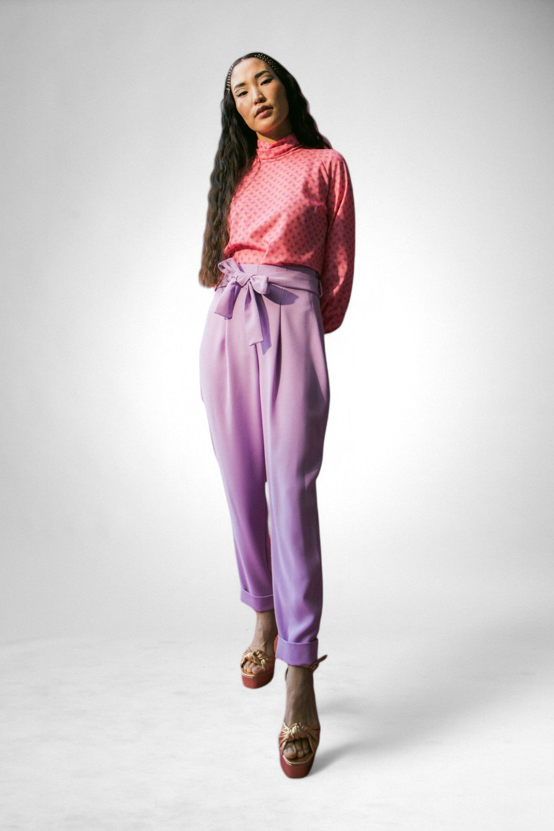 Arabella Broek Lila