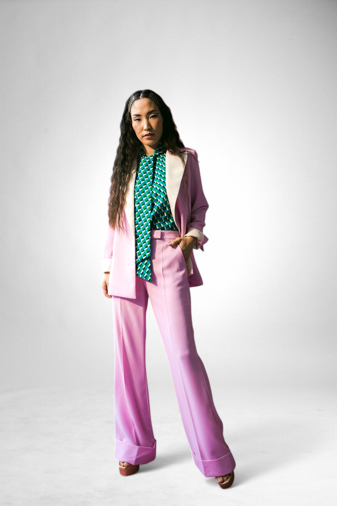 Alex Blazer Roze